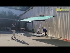 Marquage rétractable à cassette complète à support indépendant extérieur