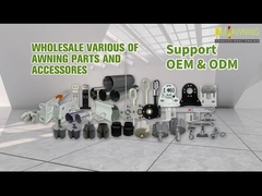 Matériel pour les auvents rétractables