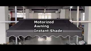 Auvent à bras rétractable 580 demi-cassette