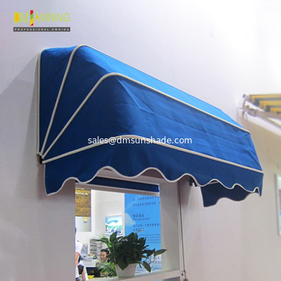Aluminium Retractable Window Awning Manual Sun Shade Canopy