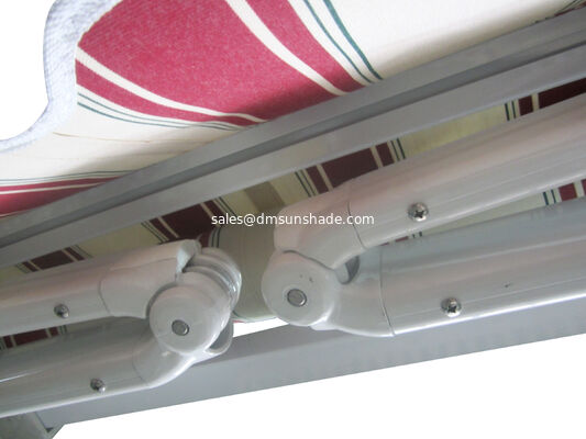 Heavy-duty outdoor retractable awning manual or motorized strong awning