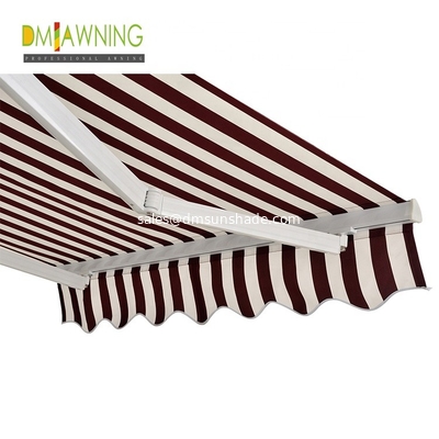 High Quality Waterproof Retractable Awning 4m Wall Mounted Canopy Outdoor