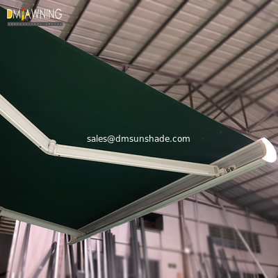 Restaurant Shop Electric Waterproof Retractable Awning Full Box