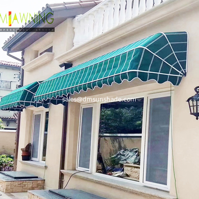 Aluminium Retractable Window Awning Manual Sun Shade Canopy