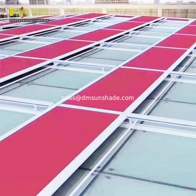 Aluminum Garden Waterproof Awning Motorized Retractable Conservatory