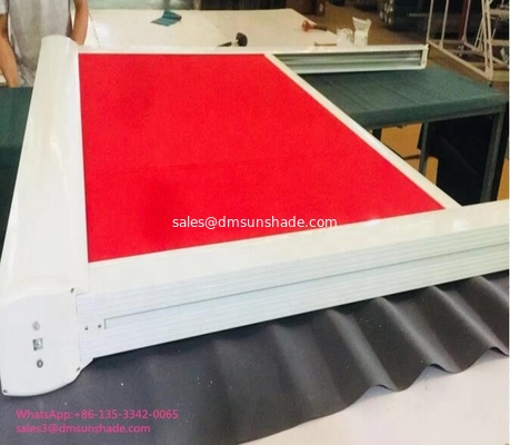Aluminum Garden Waterproof Awning Motorized Retractable Conservatory