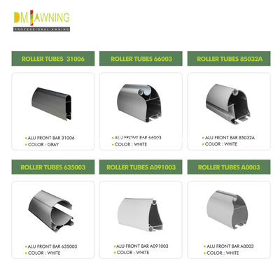 2mm Awning Roller Tube 78mm Aluminium Square Pipe Roller