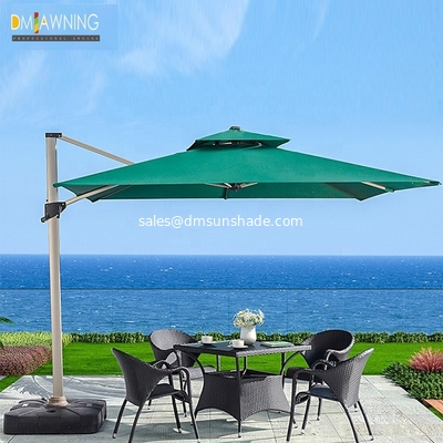 Roma 2.5 M Large Cantilever Parasol For Garden Patio