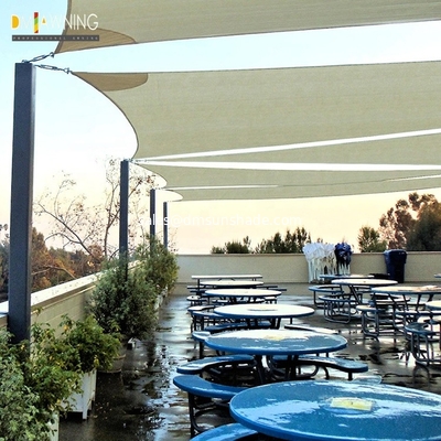 HDPE Outdoor Sun Shade Sail Swinmming Poor triangle shade sail