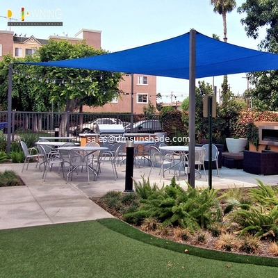 HDPE Outdoor Sun Shade Sail Swinmming Poor triangle shade sail