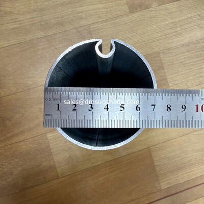 Pipe d'acier de 70 mm OD × 2,0 mm, 8 mètres intégrée pour les auvents extérieurs