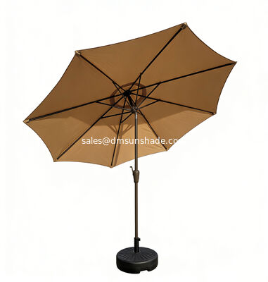 Parasol extérieur à poteau central pour Patio, parasol de jardin étanche